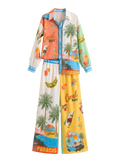 Conjunto Coral Bay Tropical Multicolor tropical - nn.studio Style 6941