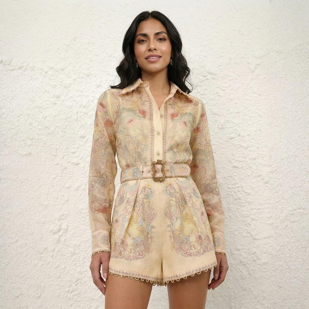 Conjunto Blazer y Short Paisley