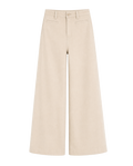 Pantalón Wide Leg Beige con Cinturón Beige/khaki - nn.studio Style A8002