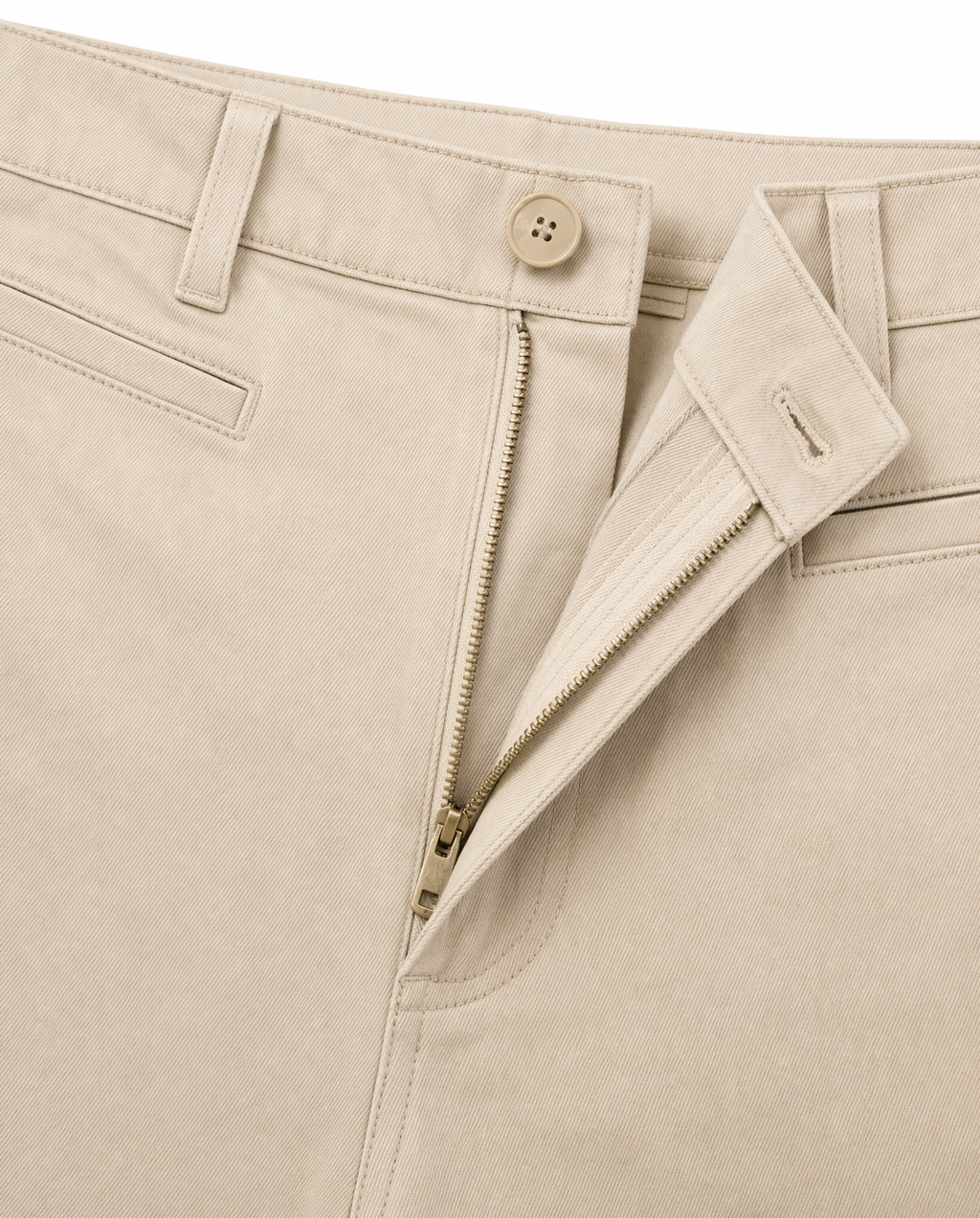 Pantalón Wide Leg Beige con Cinturón Beige/khaki - nn.studio Style A8002