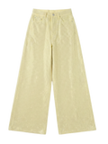 Pantalón Wide Leg Multicolor Pastel Amarillo - nn.studio Style 80191