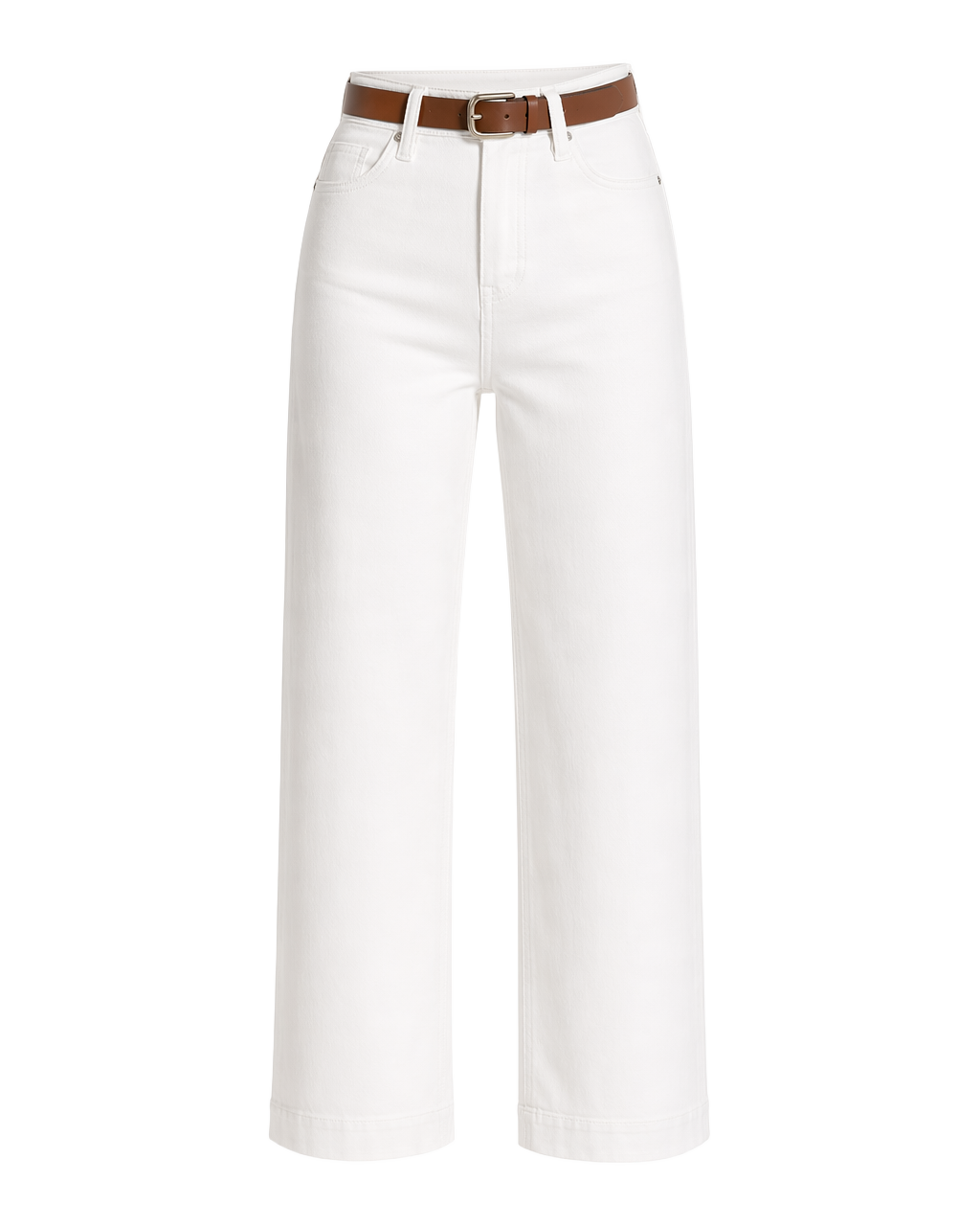 Jean Wide Leg Blanco Puro Blanco - nn.studio Style A8202