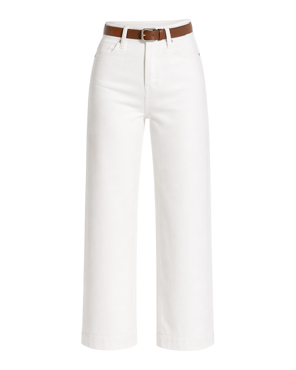 Jean Wide Leg Blanco Puro Blanco - nn.studio Style A8202
