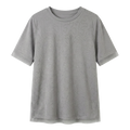 Playera Básica con Micro Destellos Gris - nn.studio Style 6790
